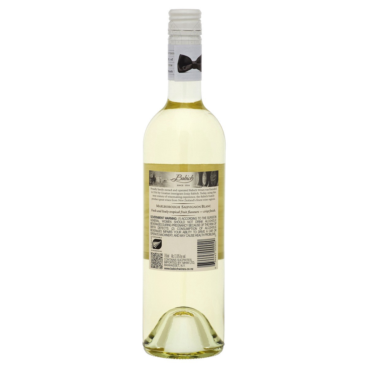 slide 2 of 2, Babich Wines Sauvignon Blanc, 750 ml