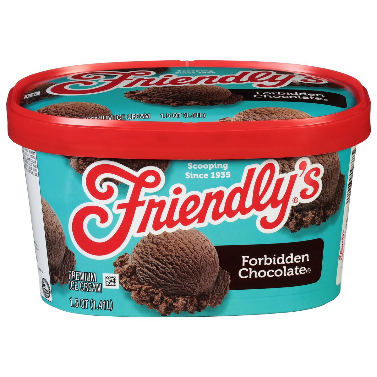 slide 1 of 9, Friendly's Frndly Ic Forbiden Choc, 48 fl oz