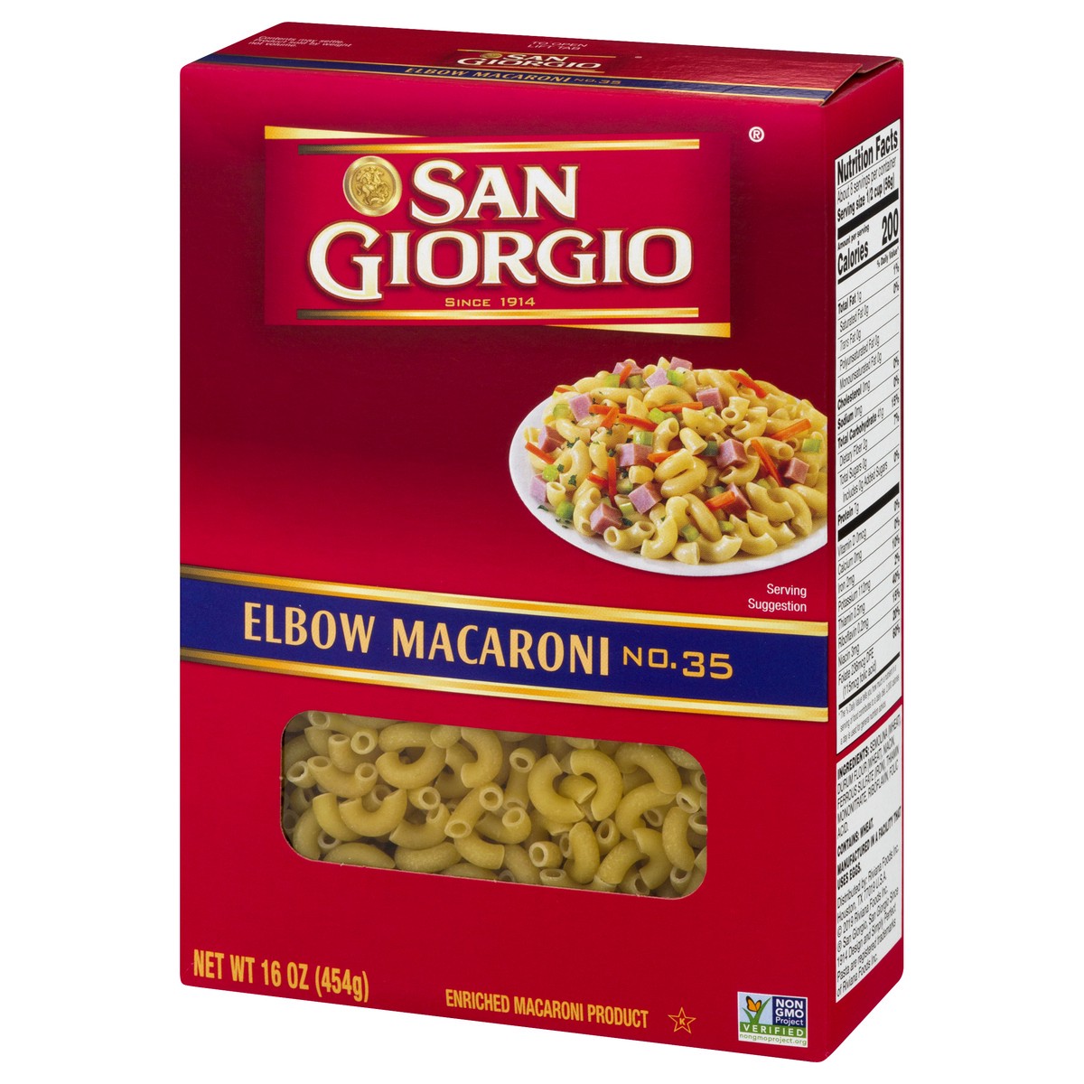 slide 6 of 10, San Giorgio No. 35 Elbow Macaroni 16 oz, 16 oz