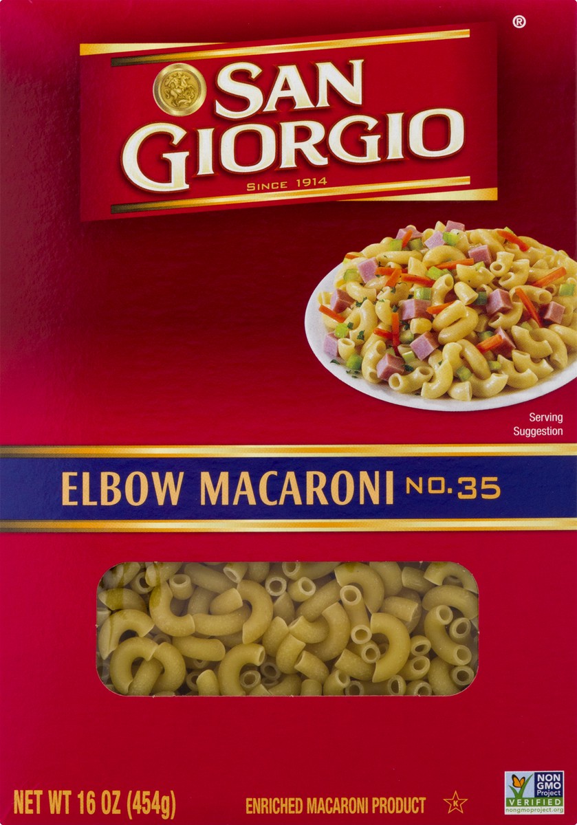 slide 9 of 10, San Giorgio No. 35 Elbow Macaroni 16 oz, 16 oz