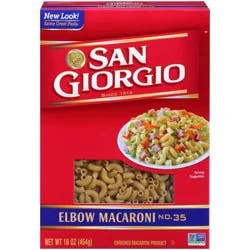 San Giorgio No. 35 Elbow Macaroni 16 oz