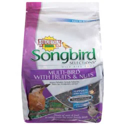 Audubon Park Songbird Selections Wild Multi-Bird with Fruits & Nuts Bird Food 5 lb