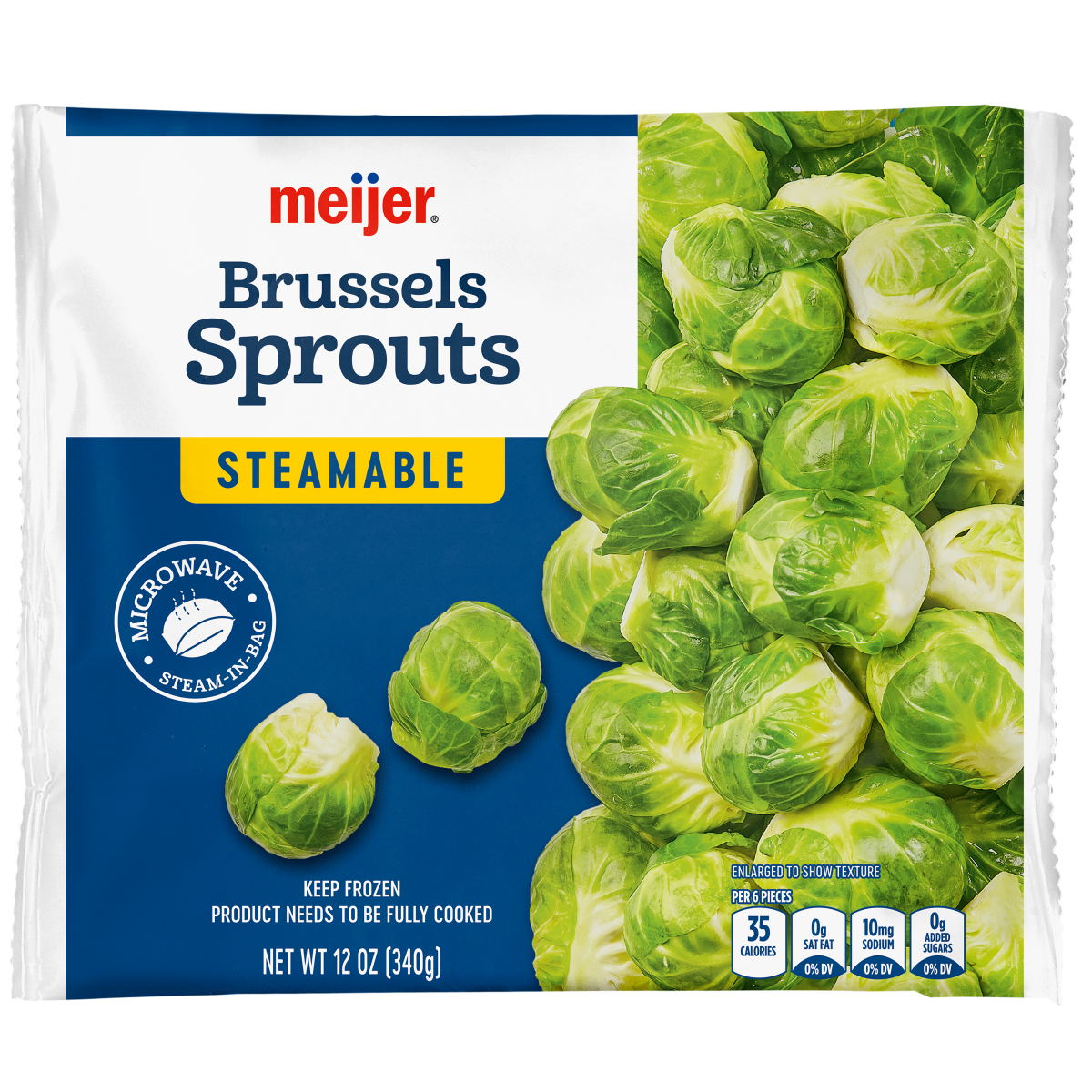 slide 1 of 5, Meijer Frozen Brussels Sprouts, 12 oz