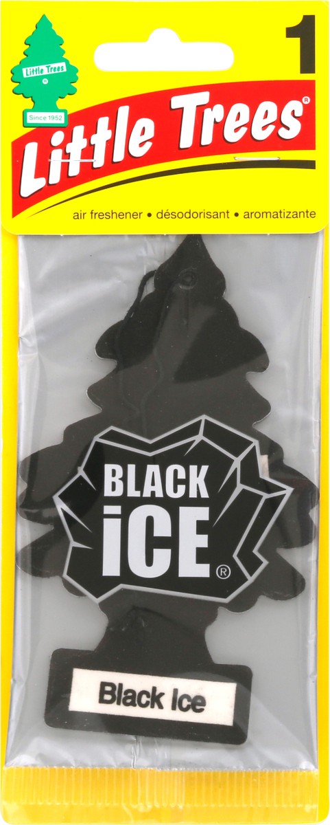 slide 4 of 9, Little Trees Black Ice Air Freshener 1 ea, 1 ct