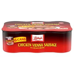 Libby's Chicken Vienna Sausage in Chicken Broth, 4.6 oz. 6 Count