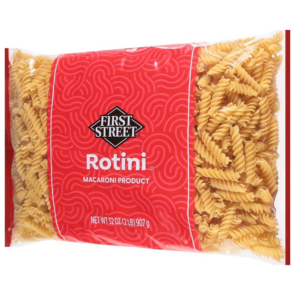 slide 3 of 4, First Street Rotini Pasta, 32 oz