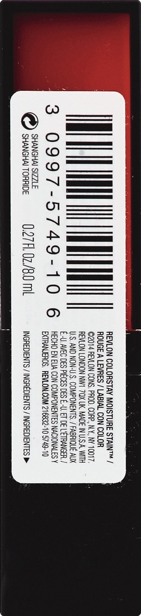 slide 3 of 4, Revlon Shanghai Sizzle Color Stay Moisture Stain, 0.27 oz