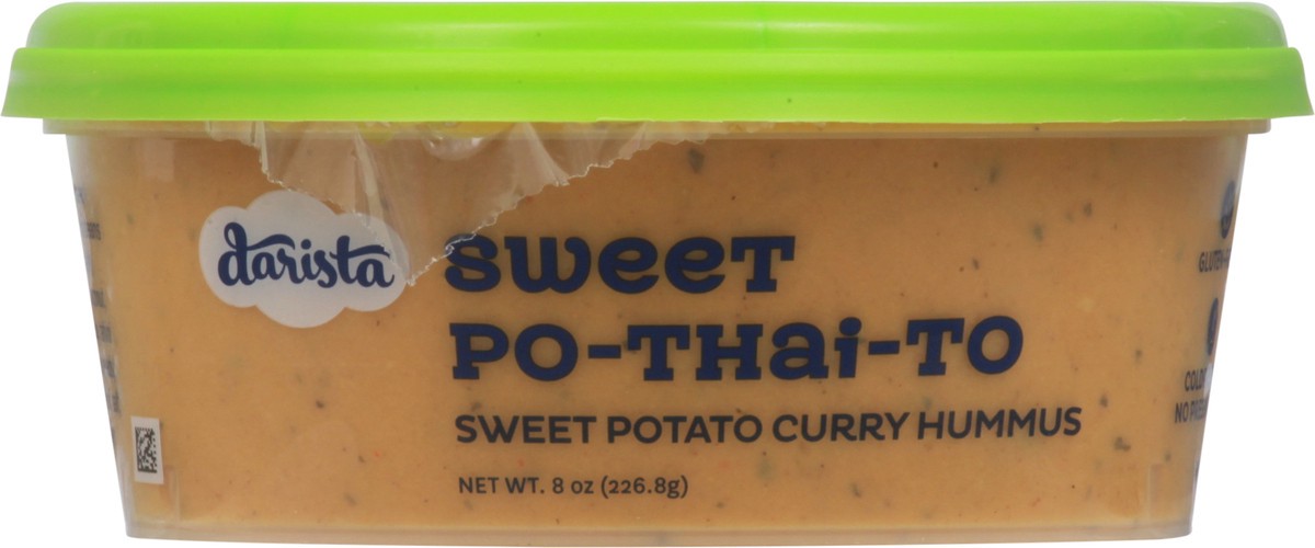 slide 5 of 9, Darista Dips Sweet Potato Curry Hummus 8 oz, 8 oz