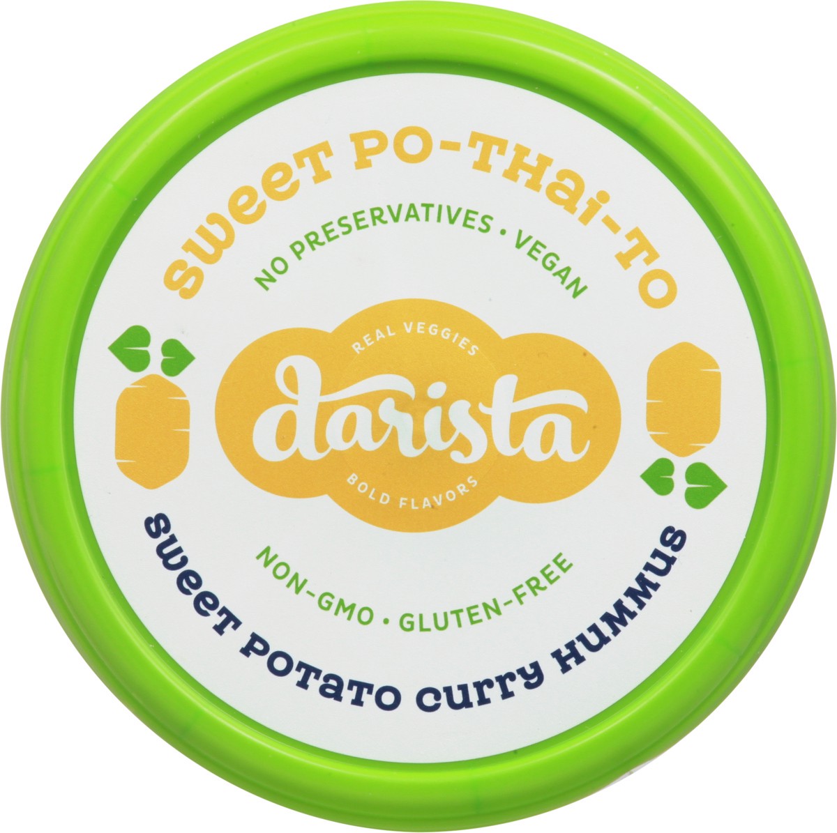 slide 9 of 9, Darista Dips Sweet Potato Curry Hummus 8 oz, 8 oz