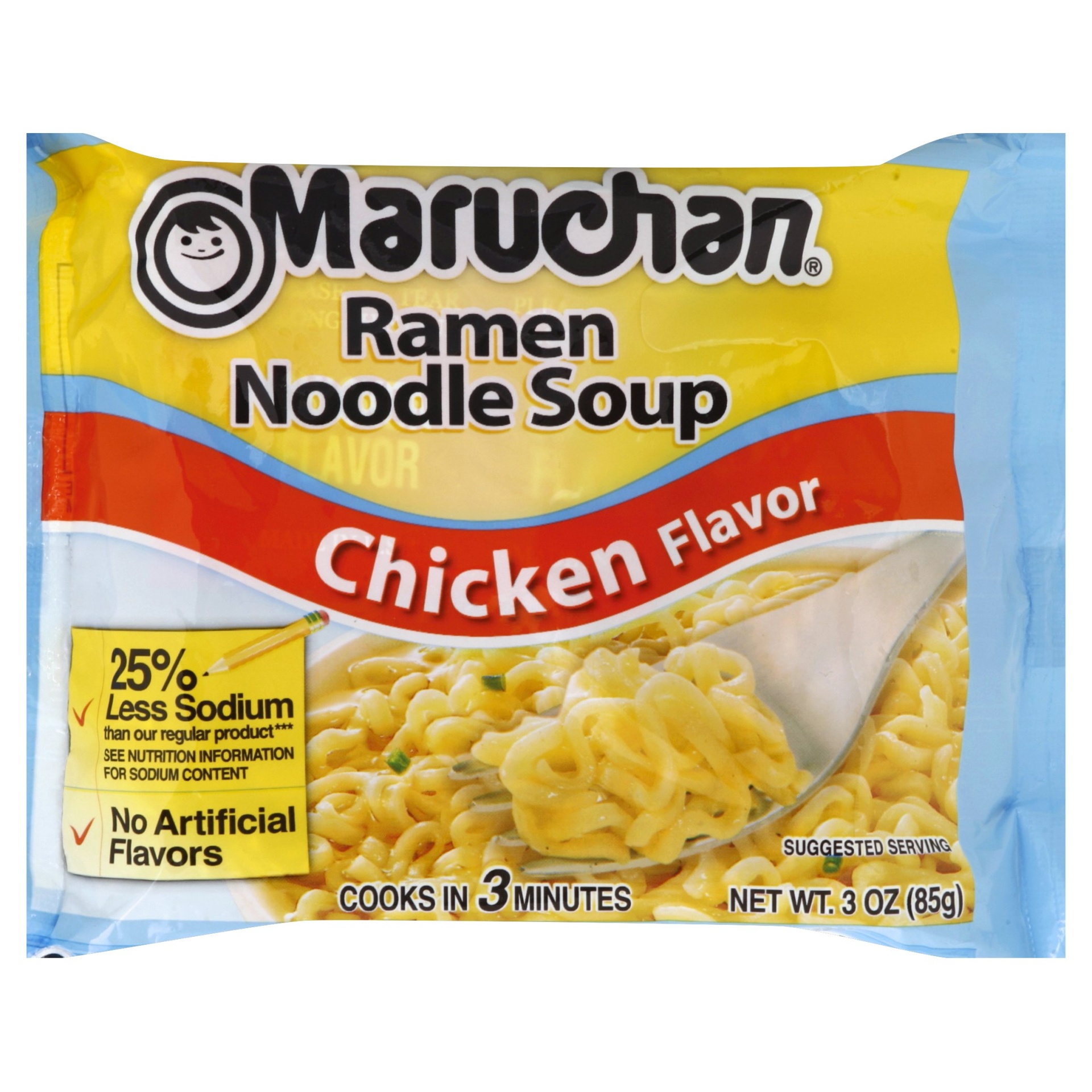 slide 1 of 6, Maruchan Noodle Soup, Ramen, Chicken Flavor, 3 oz