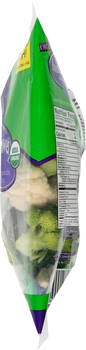 slide 11 of 13, Pero Family Farms Organic Broccoli & Cauliflower, 9 oz