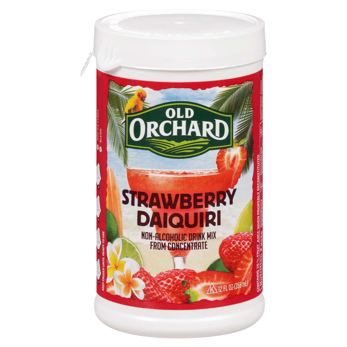 slide 1 of 13, Old Orchard Strawberry Daiquiri Non-Alcoholic Drink Mix - 12 fl oz, 12 fl oz