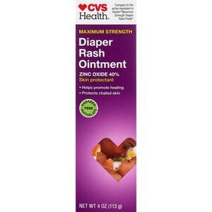 slide 1 of 1, CVS Health Diaper Rash Ointment, 4 Oz, 1 ct