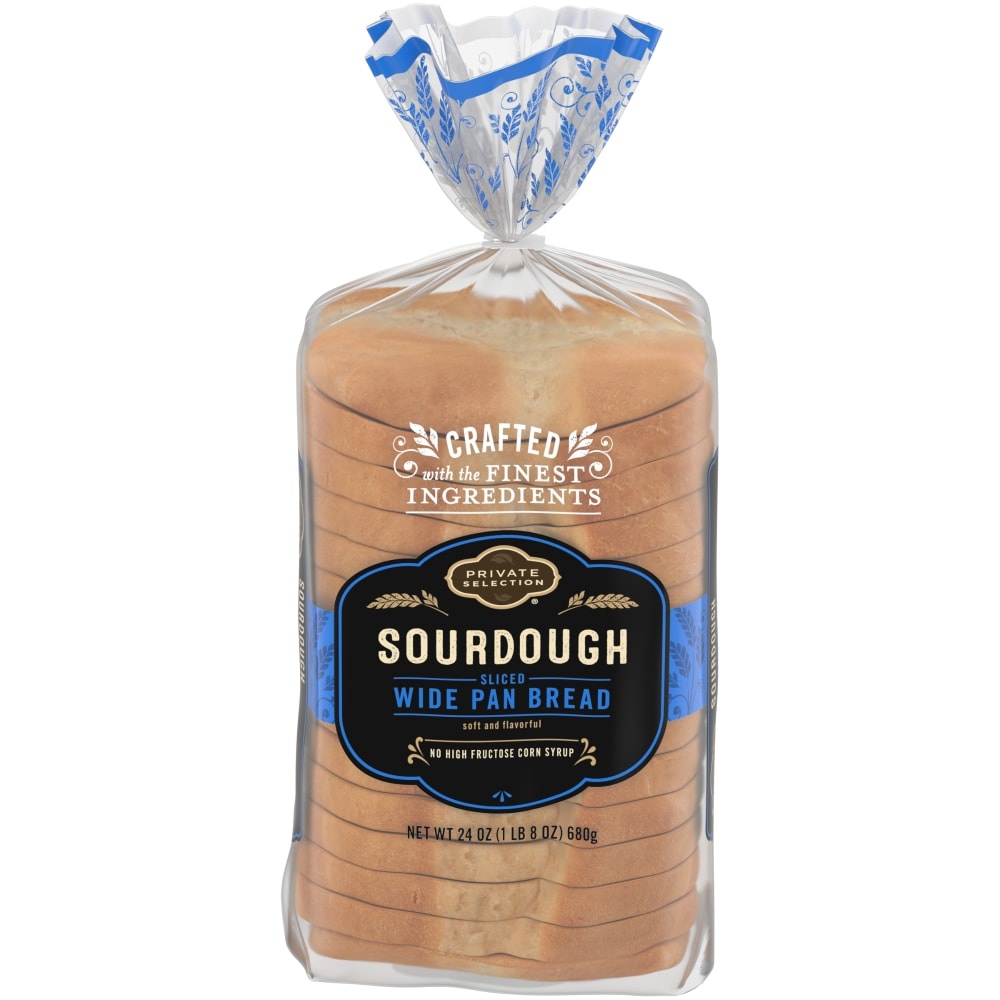 slide 1 of 1, Private Selection Enriched Sourdough Bread, 24 oz