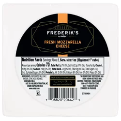 Frederik's by Meijer Fresh Mozzarella Cheese Ball, 8 oz.