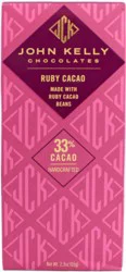 John Kelly Chocolates Ruby Cacao Chocolate Bar