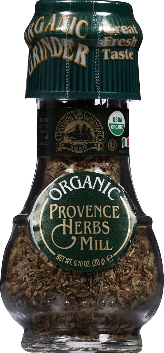 slide 6 of 7, Drogheria & Alimentari Organic Provence Herbs Mill, 0.7 oz, 0.7 oz