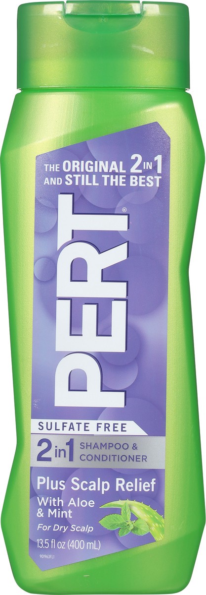 slide 3 of 9, Pert Scalp Relief With Aloe&Mint, 13.5 oz