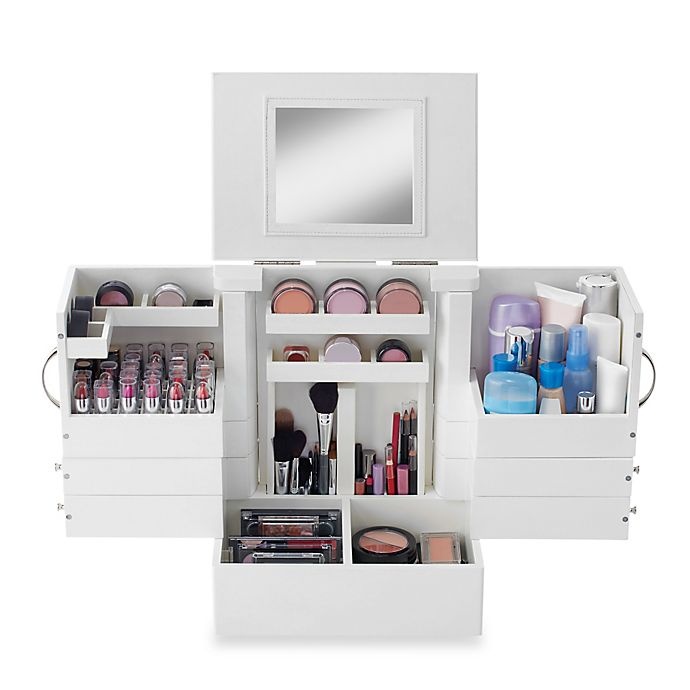 slide 2 of 4, Lori Greiner Deluxe Cosmetic Organizer Box, 1 ct