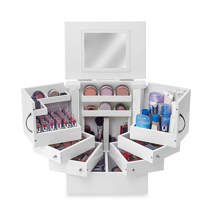 slide 1 of 4, Lori Greiner Deluxe Cosmetic Organizer Box, 1 ct