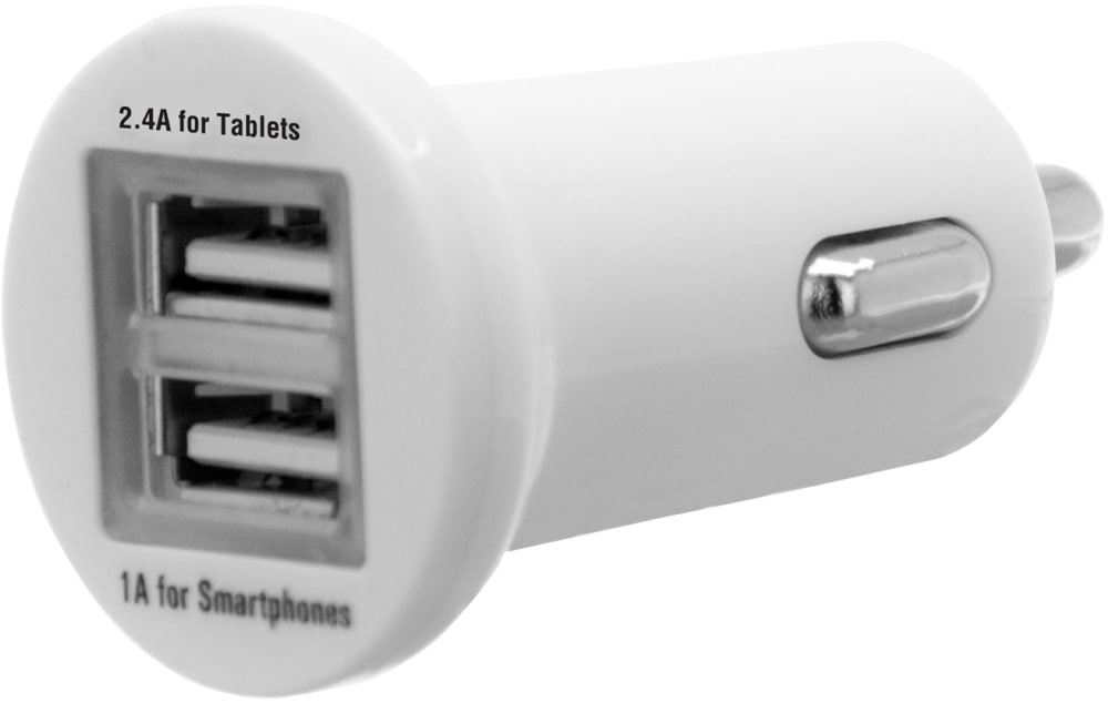 slide 1 of 1, CELLCandy High Power Dual USB Wall Charger - White, 1 ct