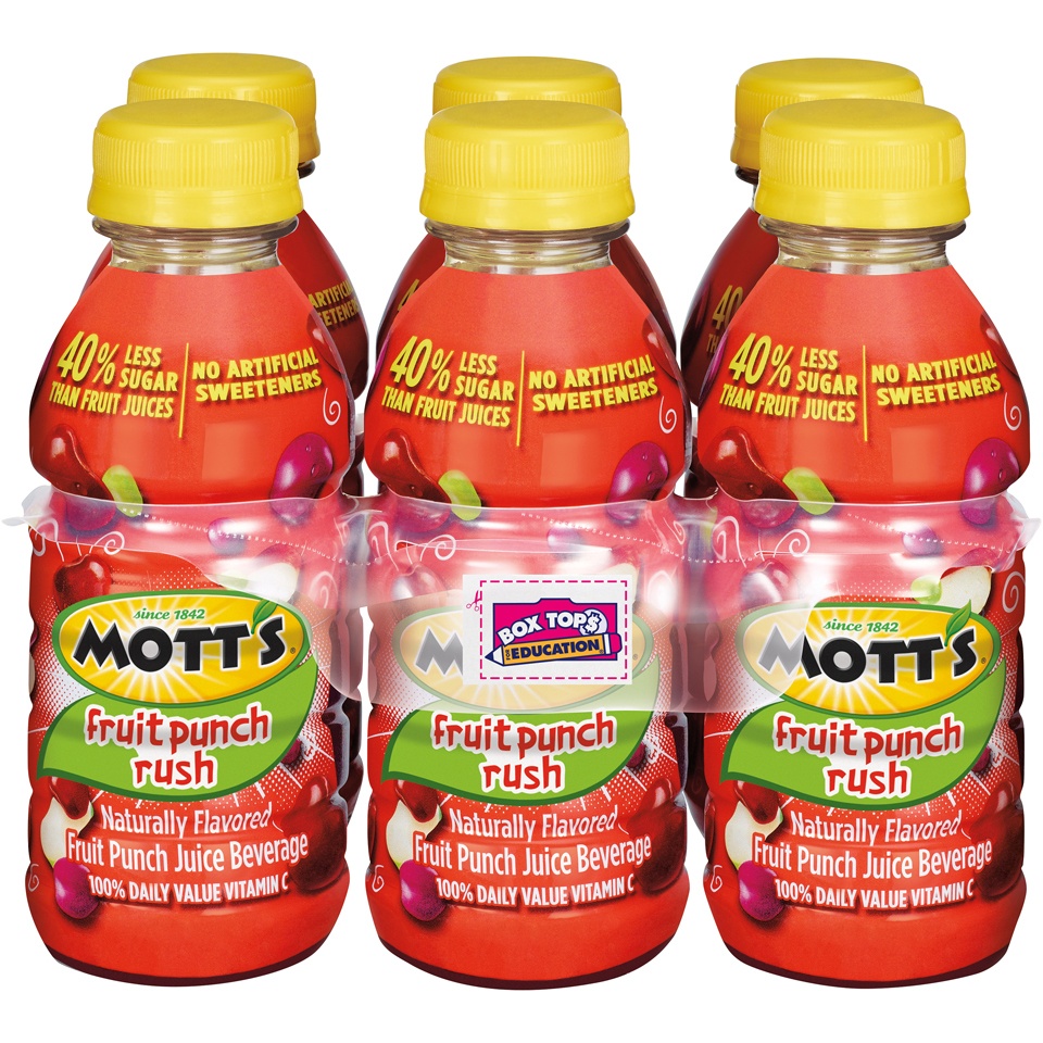slide 1 of 4, Mott's Juice Beverage 6 ea, 6 ct; 8 fl oz