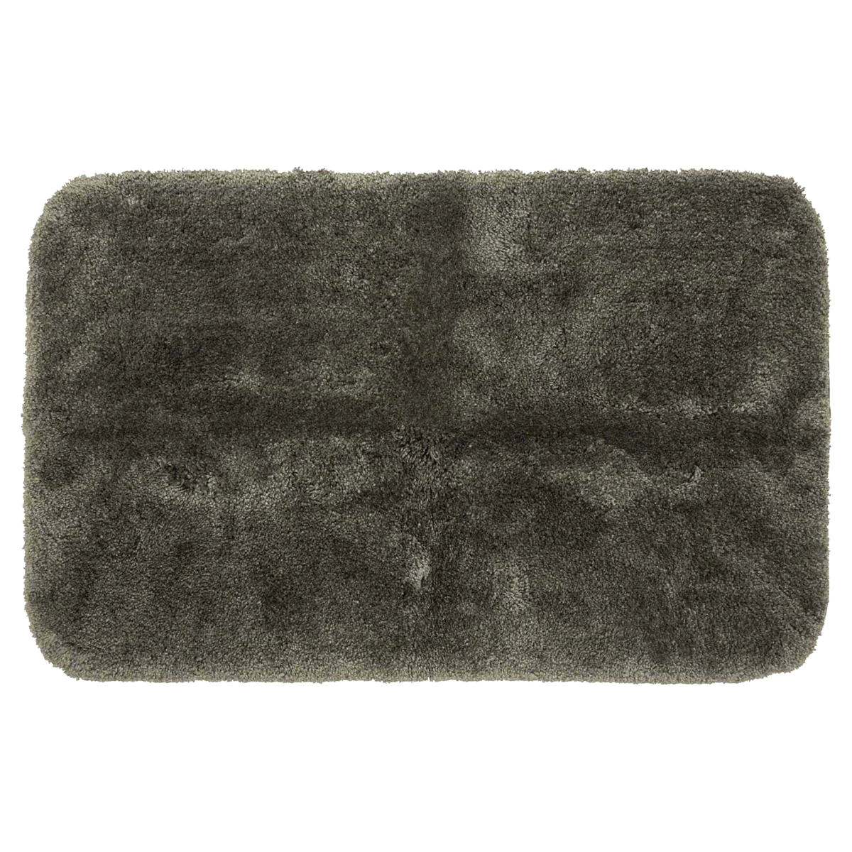 slide 1 of 5, Mohawk Plush Bath Rug, Pewter, 20 in x 34 in