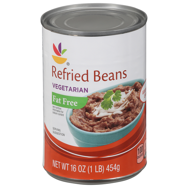 slide 1 of 1, Vegetarian Fat Free Refried Beans, 16 oz