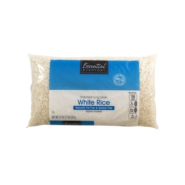 slide 1 of 1, Essential Everyday Long Grain Rice, 32 oz