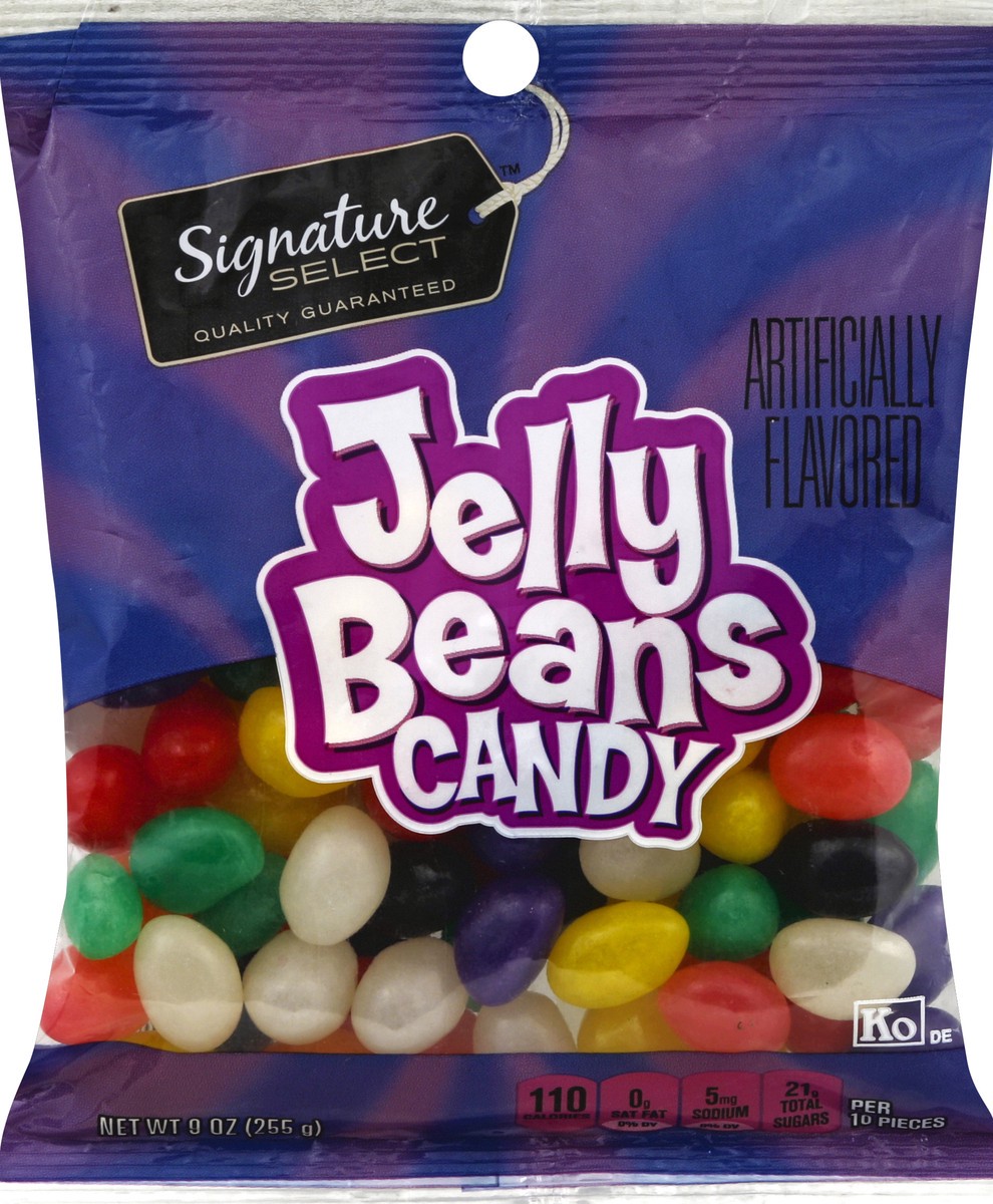 slide 4 of 4, Signature Select Jelly Beans Candy 9 oz, 