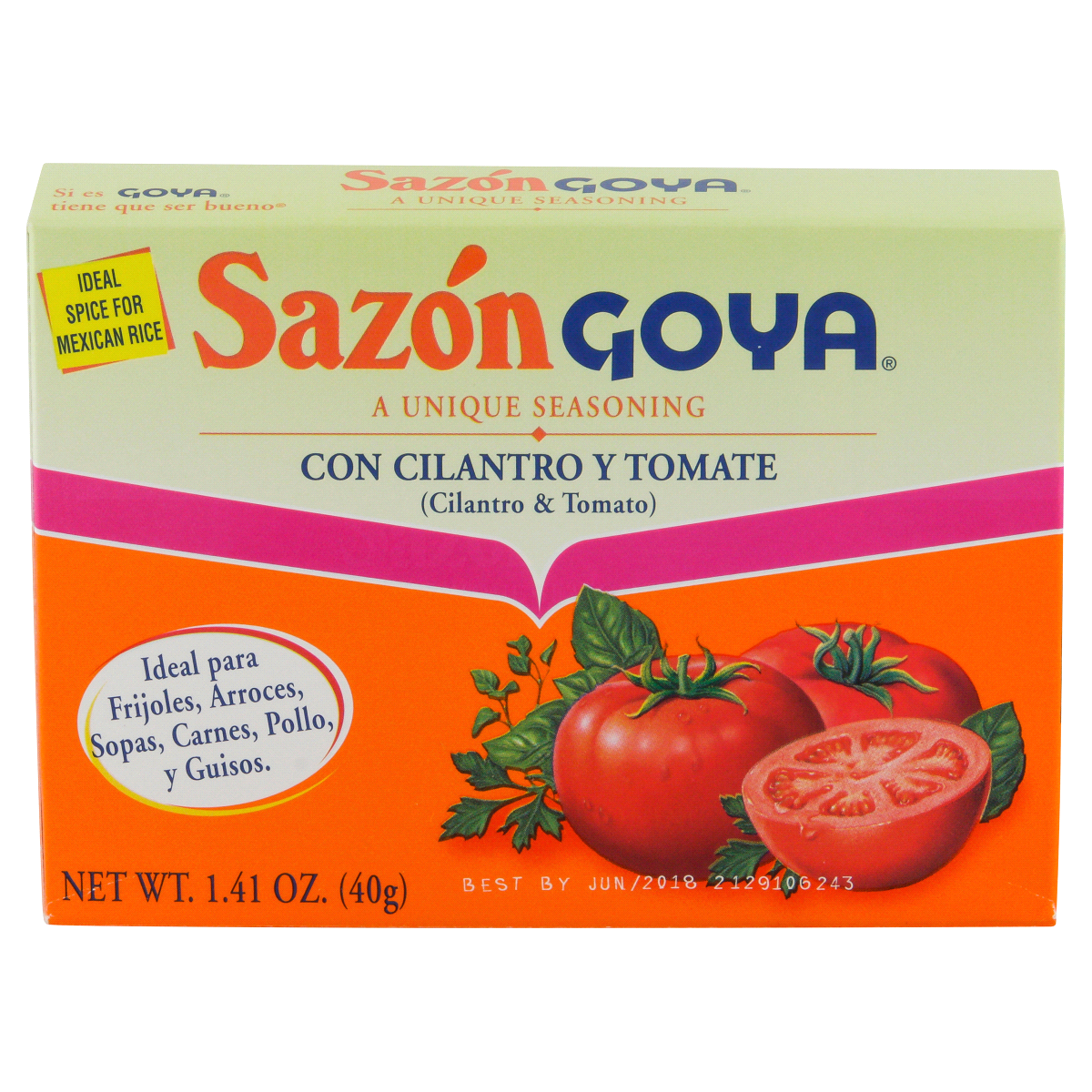 slide 1 of 6, Sazon Goya Seasoning 8 ea, 8 ct