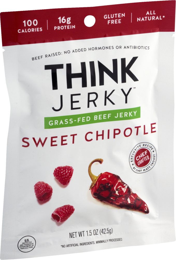 slide 1 of 1, Think Jerky Sweet Chipotle, 1.5 oz