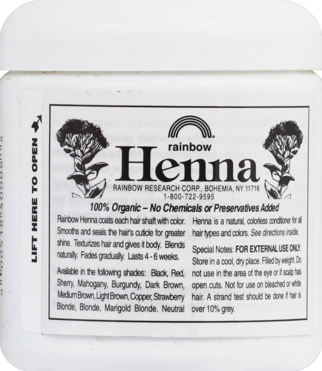 slide 3 of 3, Rainbow Henna 4 oz, 4 oz