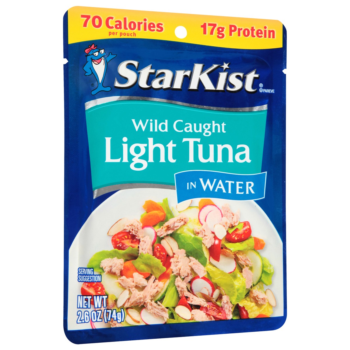 slide 9 of 9, StarKist Wild Caught Light Tuna in Water 2.6 oz, 2.6 oz
