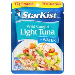 StarKist Wild Caught Light Tuna in Water 2.6 oz