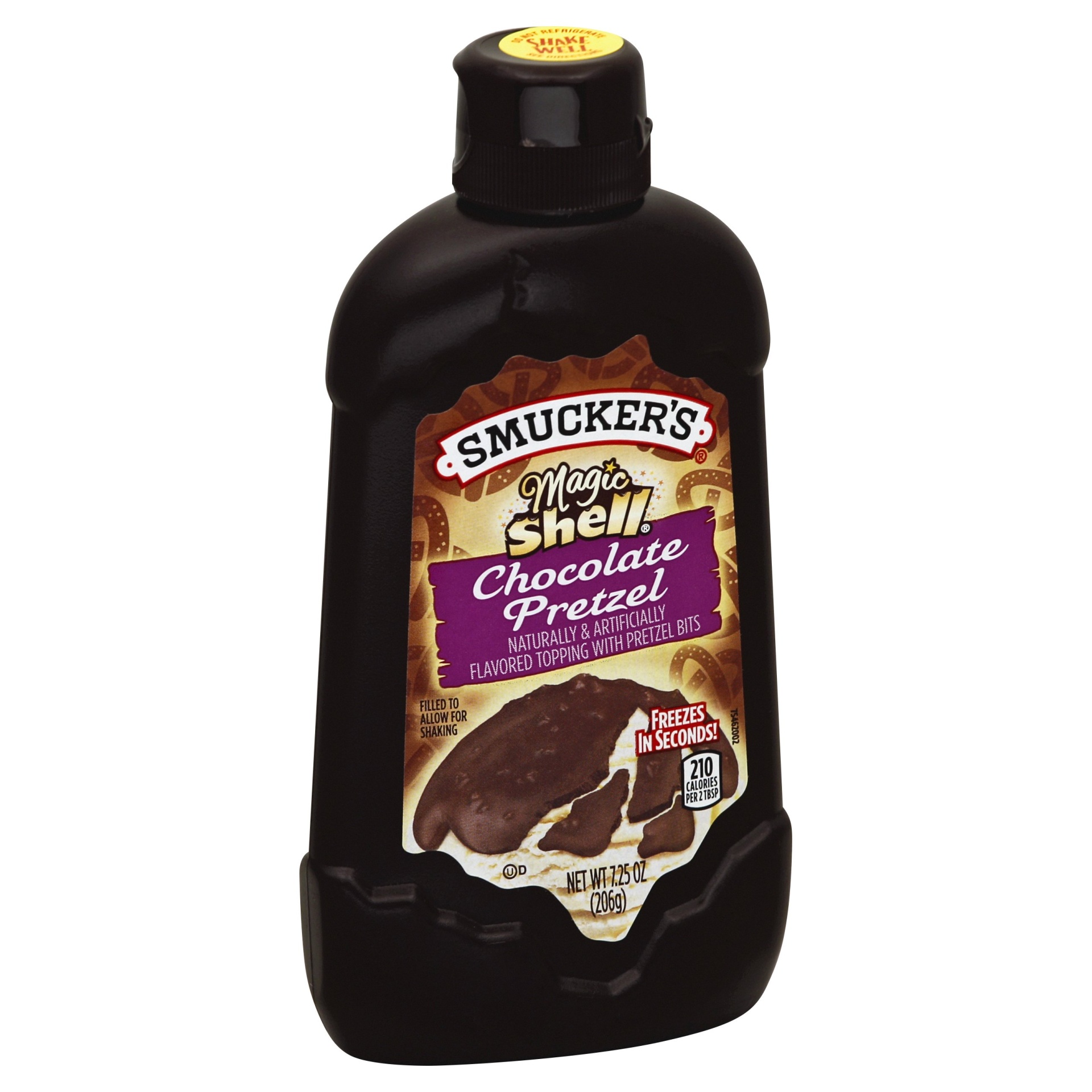 slide 1 of 6, Smucker's Magic Shell Chocolate Pretzel, 7.25 oz