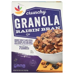 Giant Crunchy Granola Raisin Bran Cereal