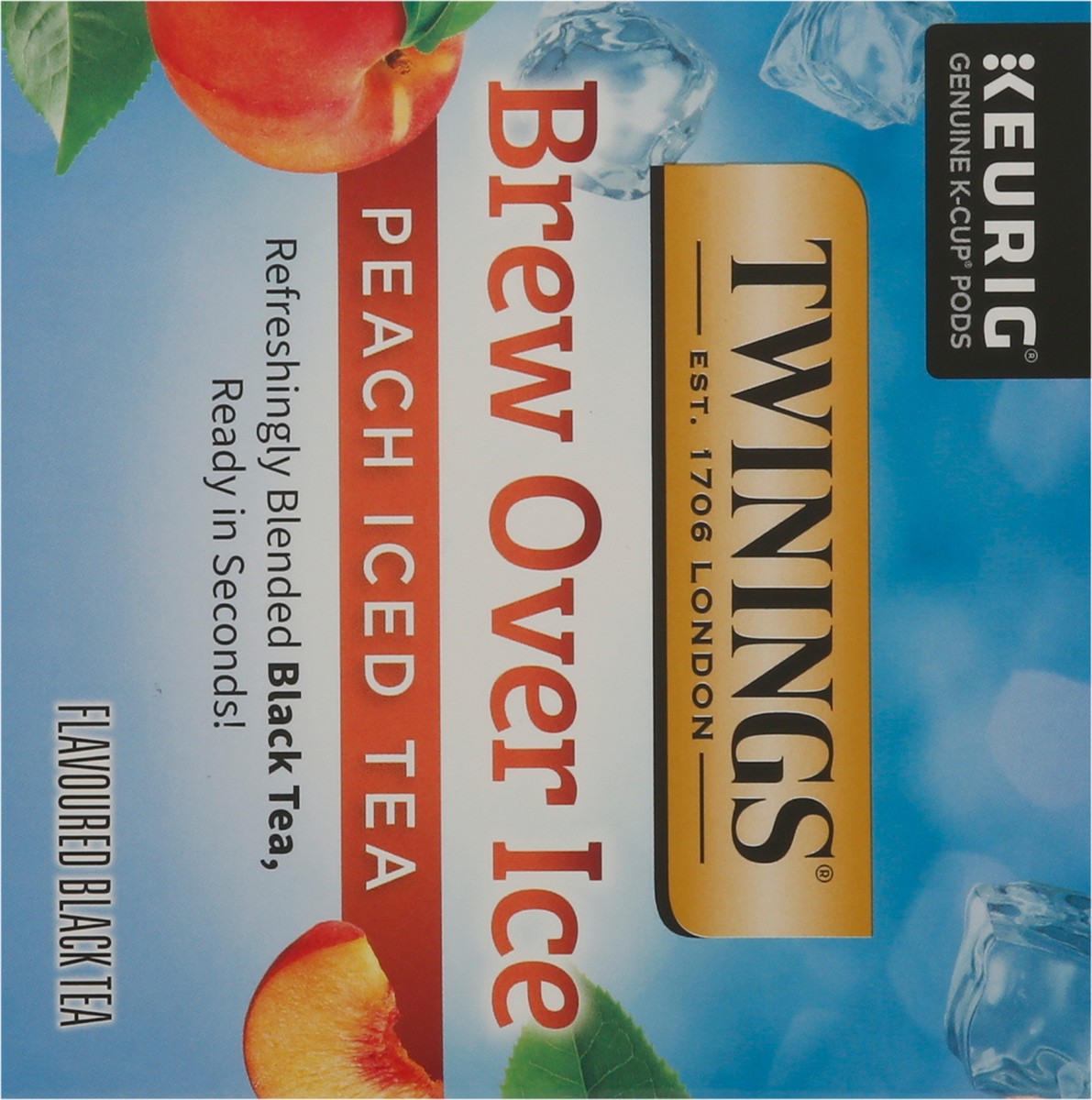 slide 6 of 16, Twinings Peach Iced Tea 12 K-Cup Pods - 12 ct, 1.26 oz