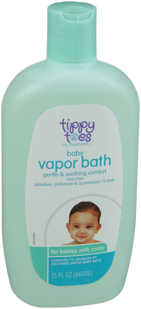 slide 3 of 9, Tippy Toes Baby Vapor Bath For Babies With Colds, 15 fl oz