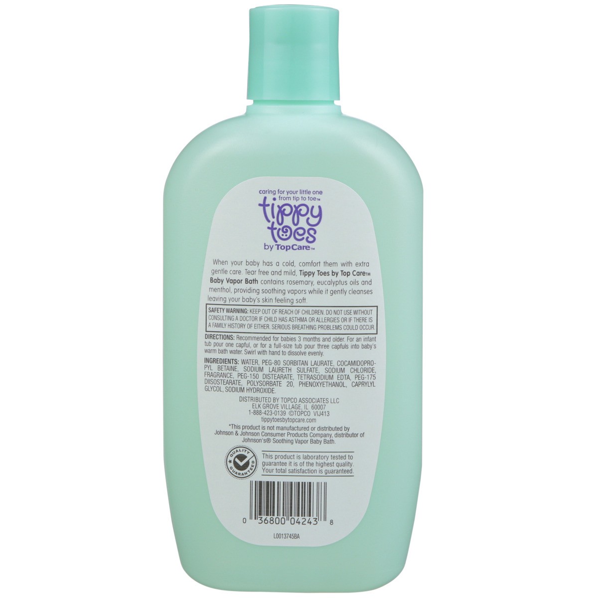 slide 6 of 9, Tippy Toes Baby Vapor Bath For Babies With Colds, 15 fl oz