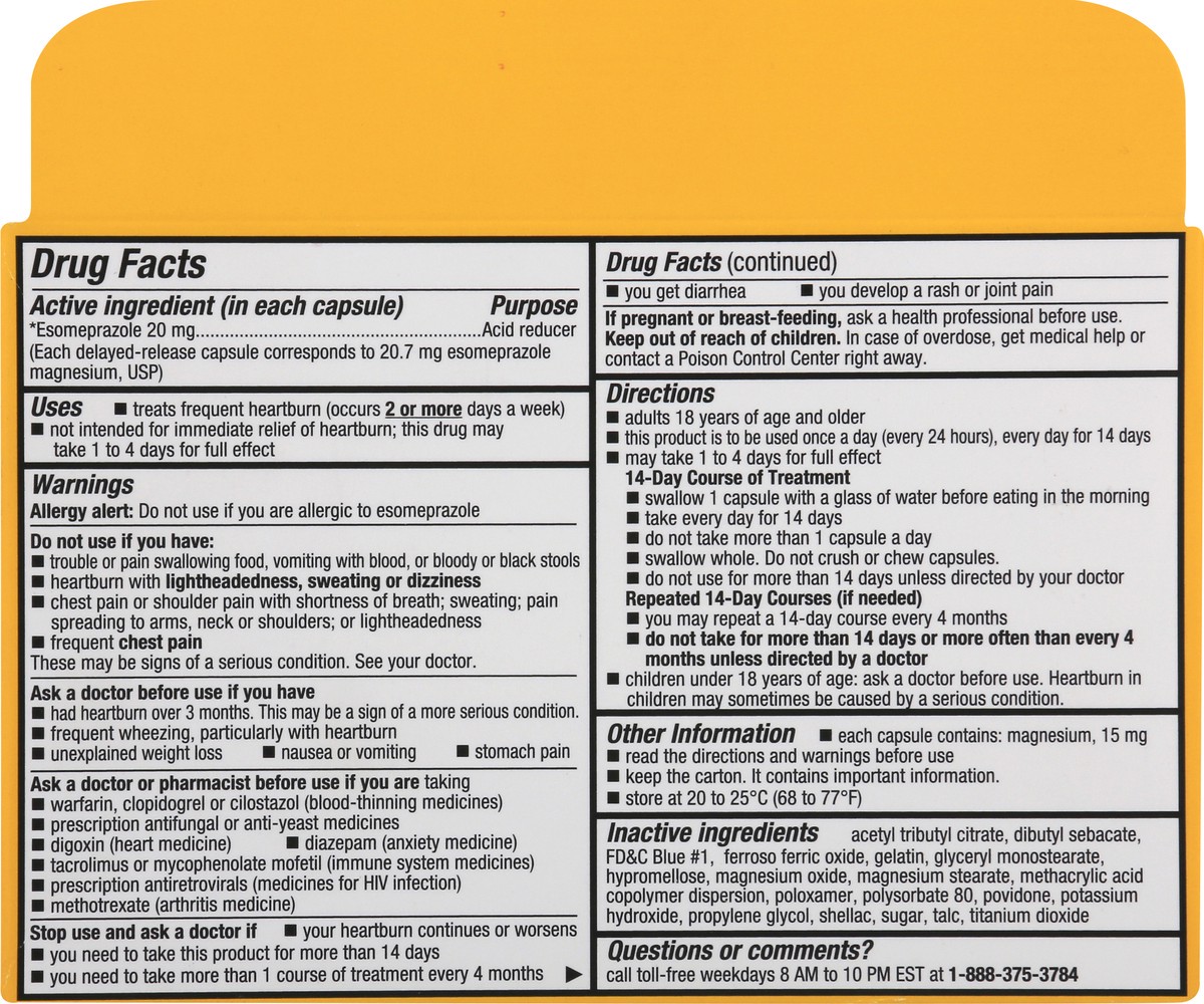 slide 9 of 11, CVS Health Esomeprazole Magnesium Capsules, 28 Ct, 1 ct