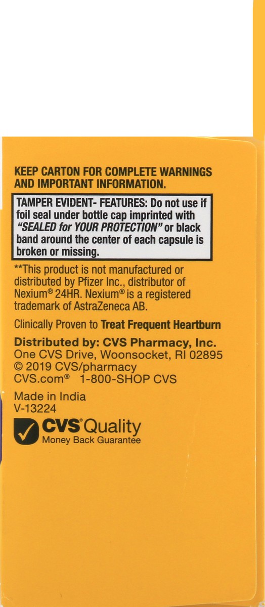 slide 6 of 11, CVS Health Esomeprazole Magnesium Capsules, 28 Ct, 1 ct