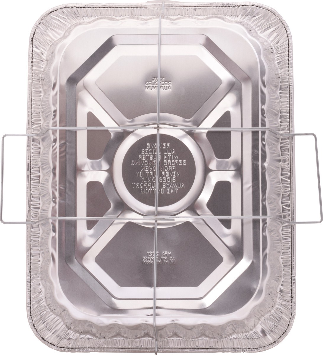 slide 9 of 9, Handi-foil Rectangular King Roaster Pan with Handles 1 ea, 1 ct