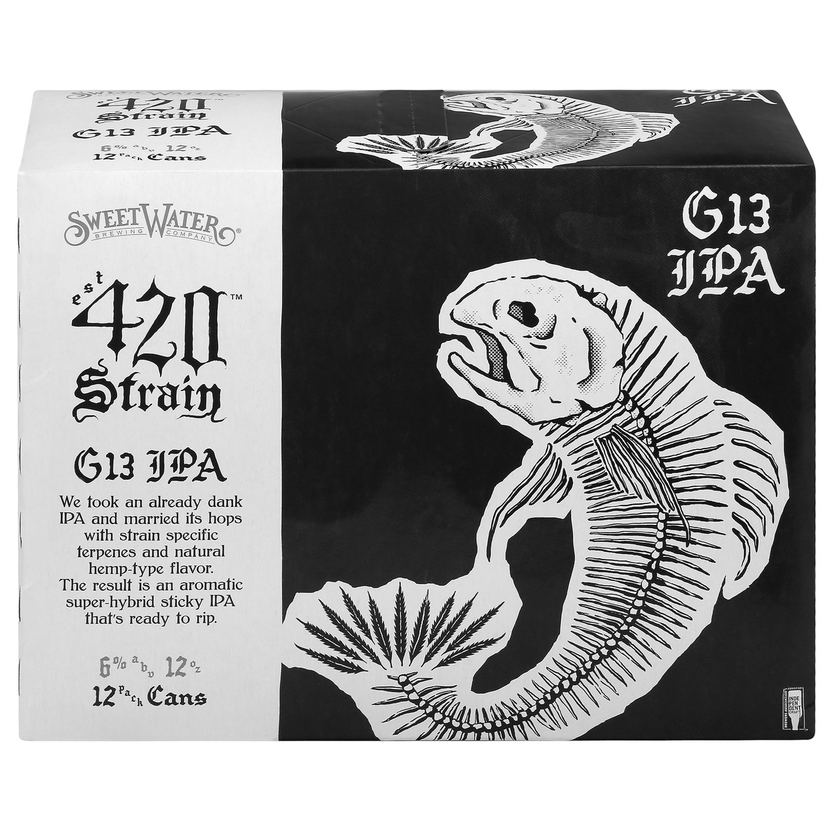 slide 1 of 1, SweetWater Brewing Company 420 Strain G13 IPA, 12 oz