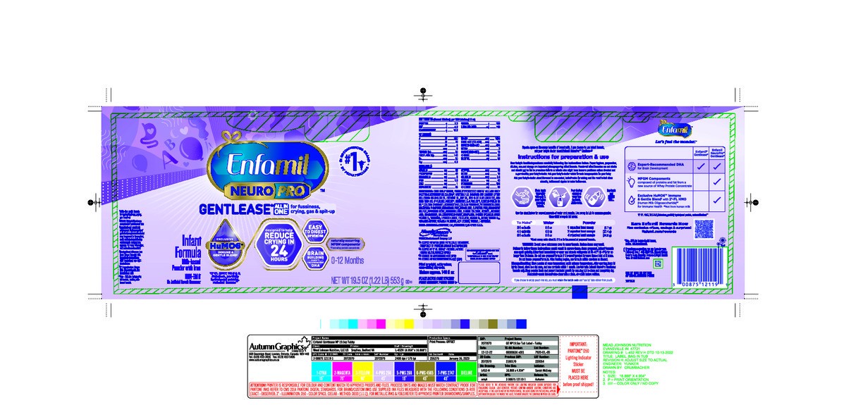 slide 6 of 8, Enfamil NeuroPro 0-12 Months Milk-Based Powder with Iron Infant Formula 19.5 oz, 19.5 oz