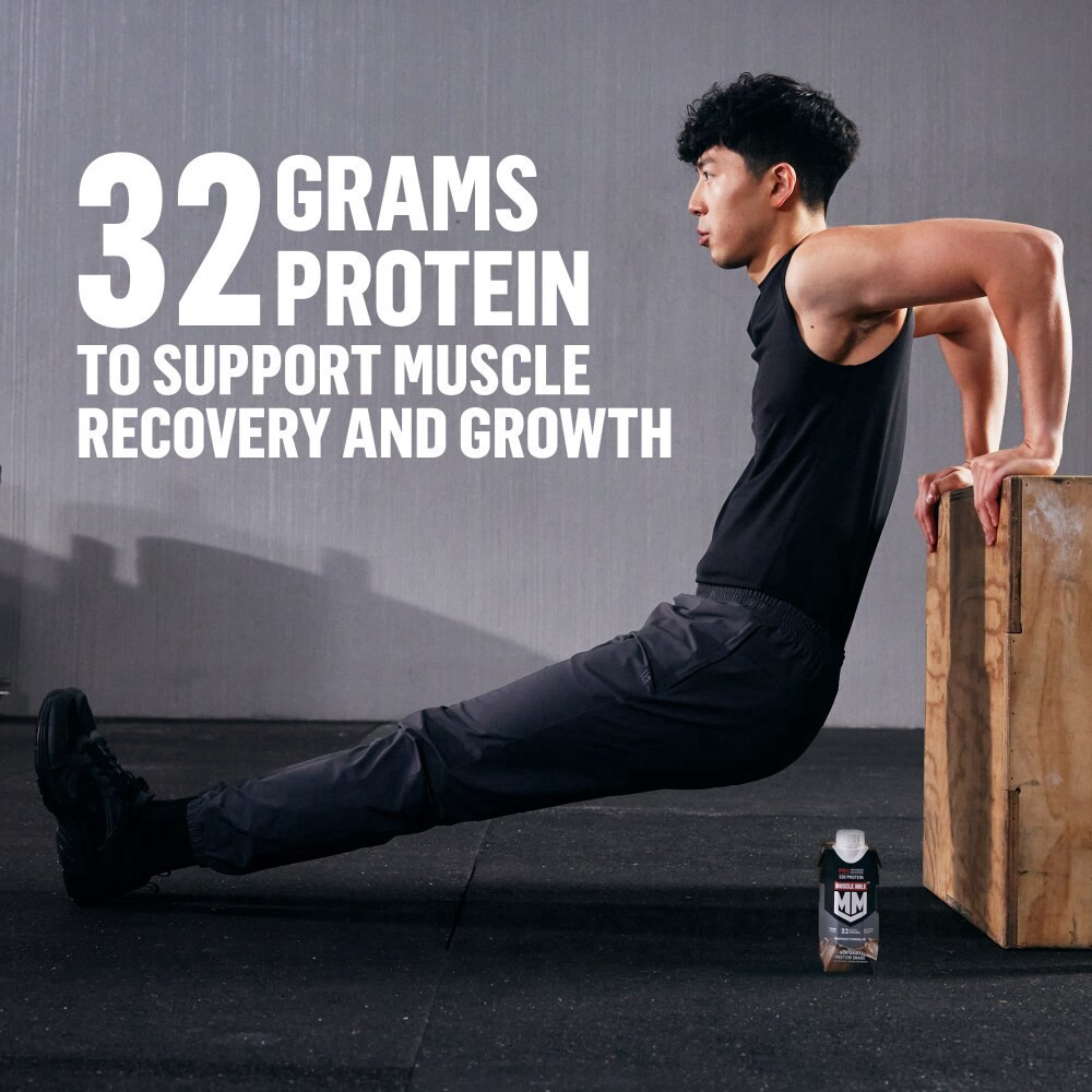 slide 5 of 6, Muscle Milk Pro Series Protein Shake Intense Vanilla, 12 ct; 11 fl oz