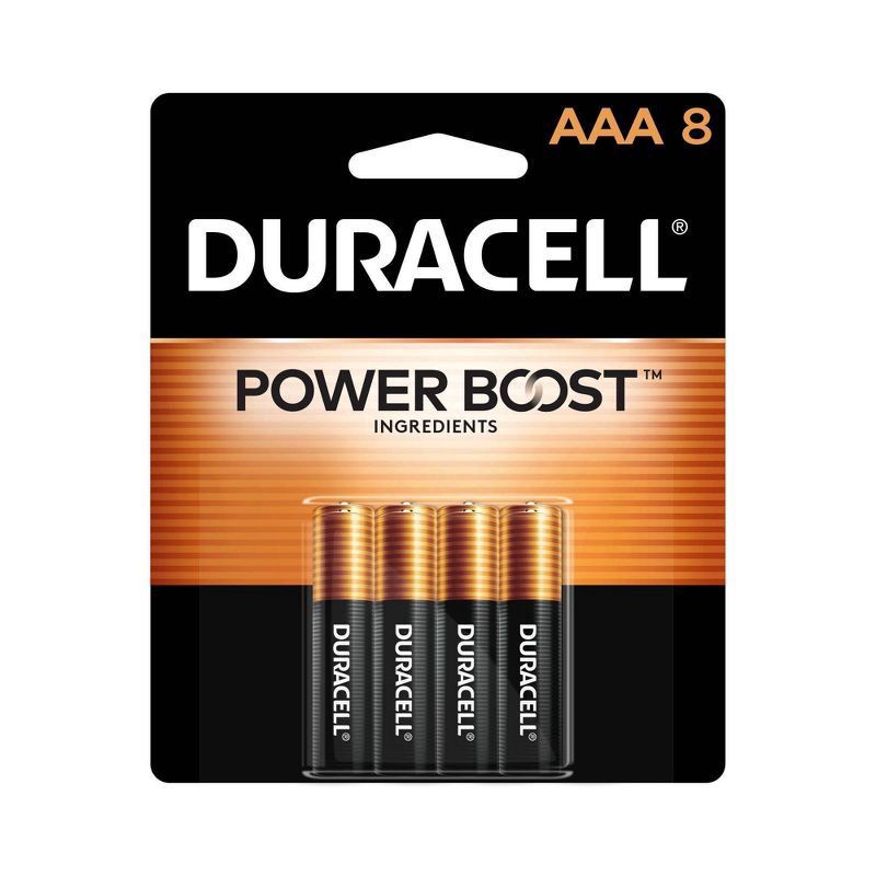 slide 1 of 6, Duracell Coppertop AAA Batteries - 8pk Alkaline Battery, 10 ct