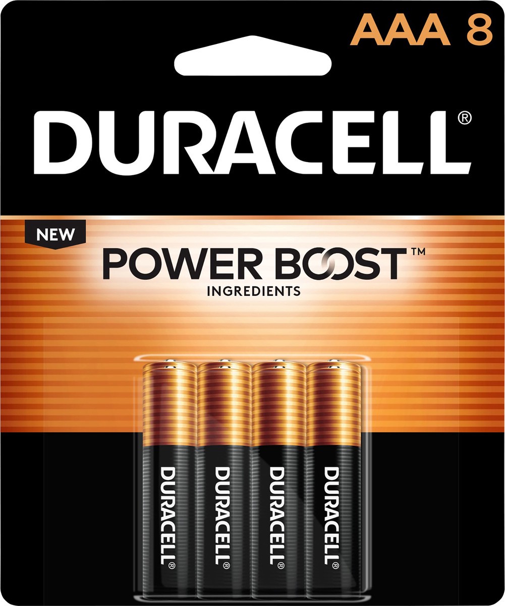 slide 5 of 6, Duracell Coppertop AAA Batteries - 8pk Alkaline Battery, 10 ct