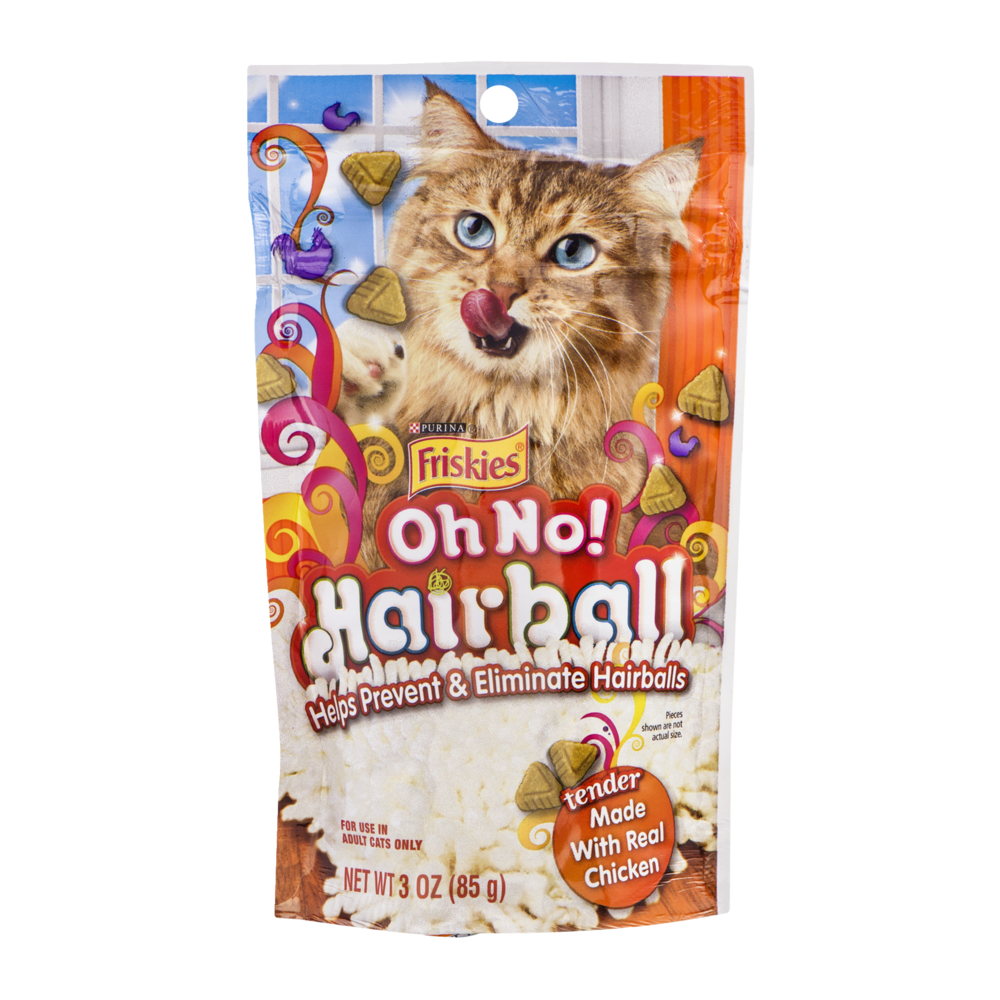 slide 1 of 1, Purina Friskies Oh No! Hairball, 3 oz