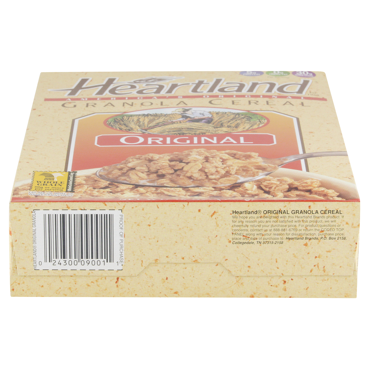 slide 6 of 6, Heartland Cereal Original Granola, 14 oz